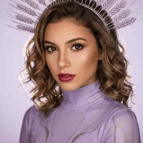 Virgo Zodiac Portrait background blur