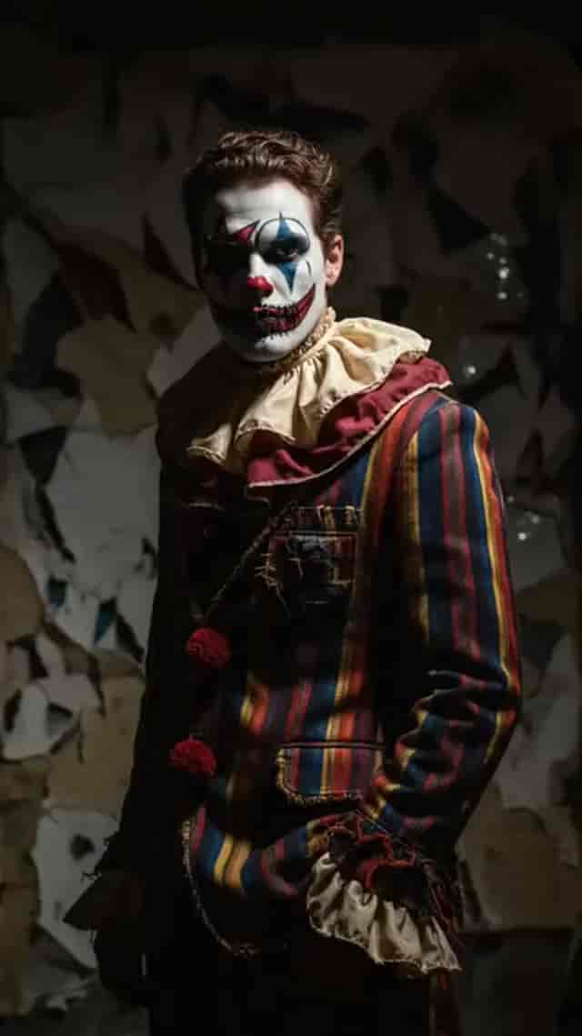 Clowncore Horror background blur
