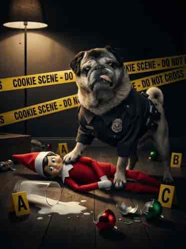 Holiday Patrol background blur