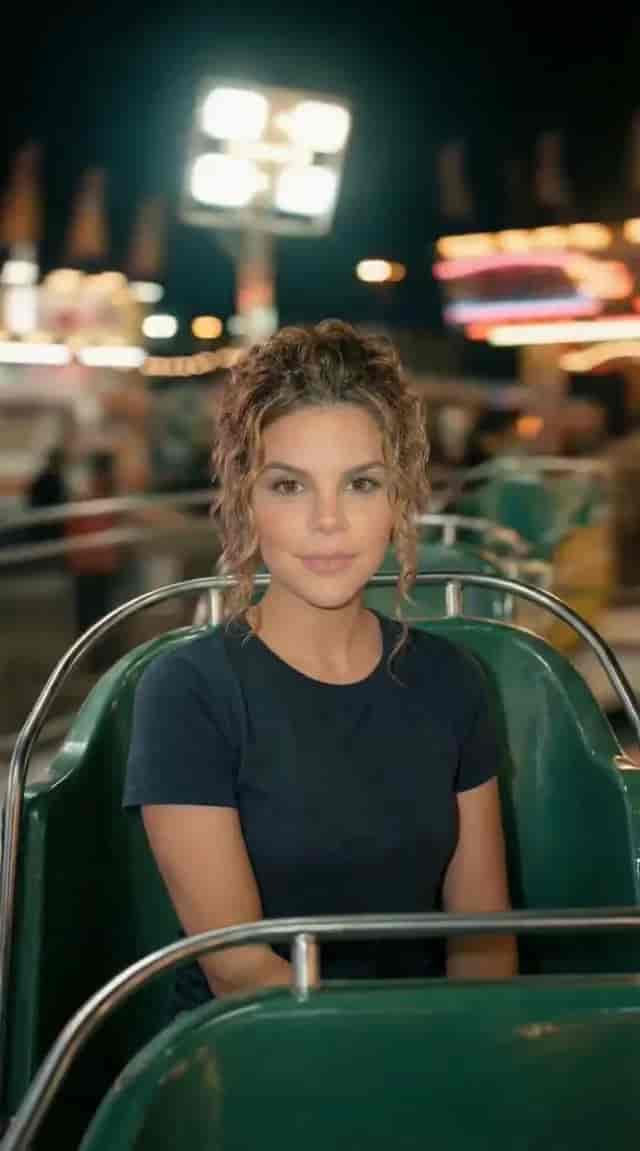 Childhood Carousel background blur