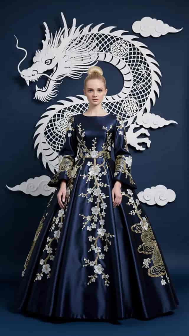 Dragon Ceremony Night background blur