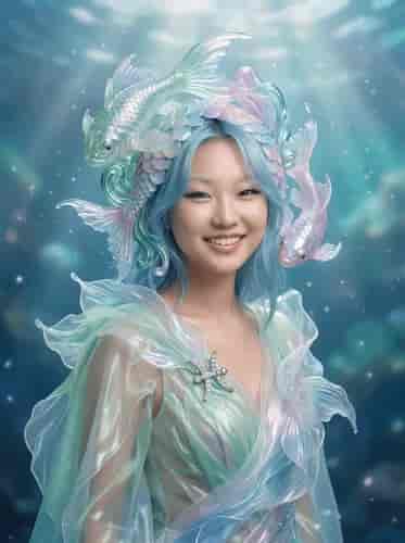 Pisces Style Transformation background blur