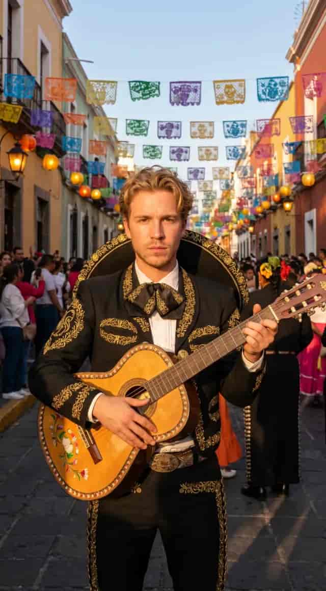 Mariachi Star background blur
