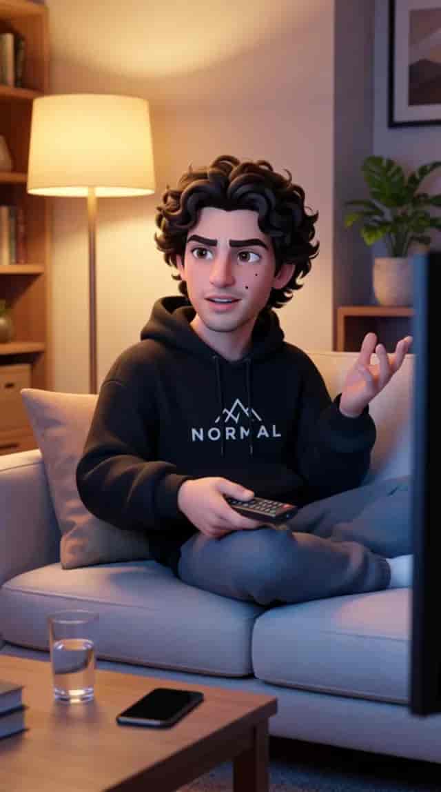 Couch Cozy Talk background blur