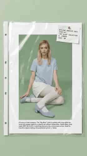 Archival Styling Sheet background blur