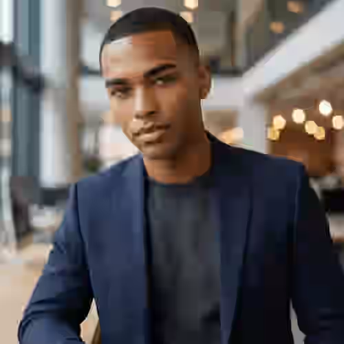 Consultant Office Headshot background blur