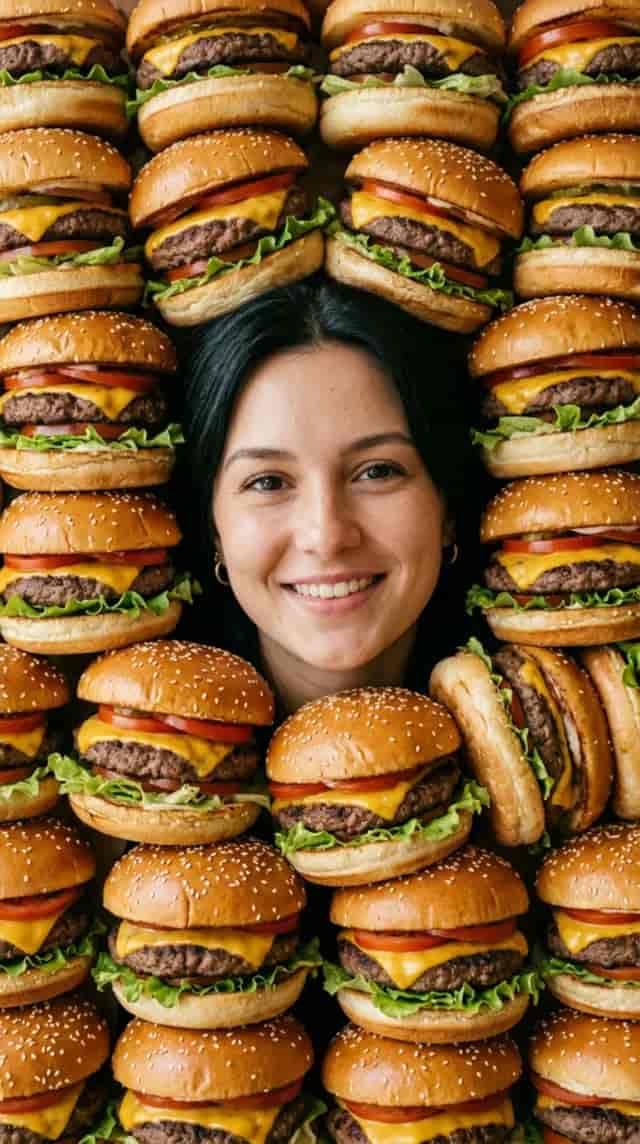 Lost In Burgers background blur