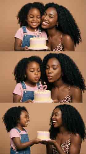 Collage With Your Childhood Self  background blur