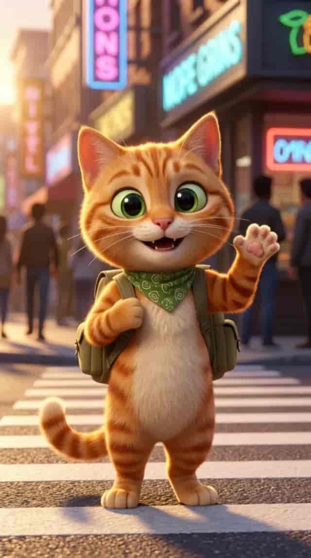 Cinematic Pet Wave background blur