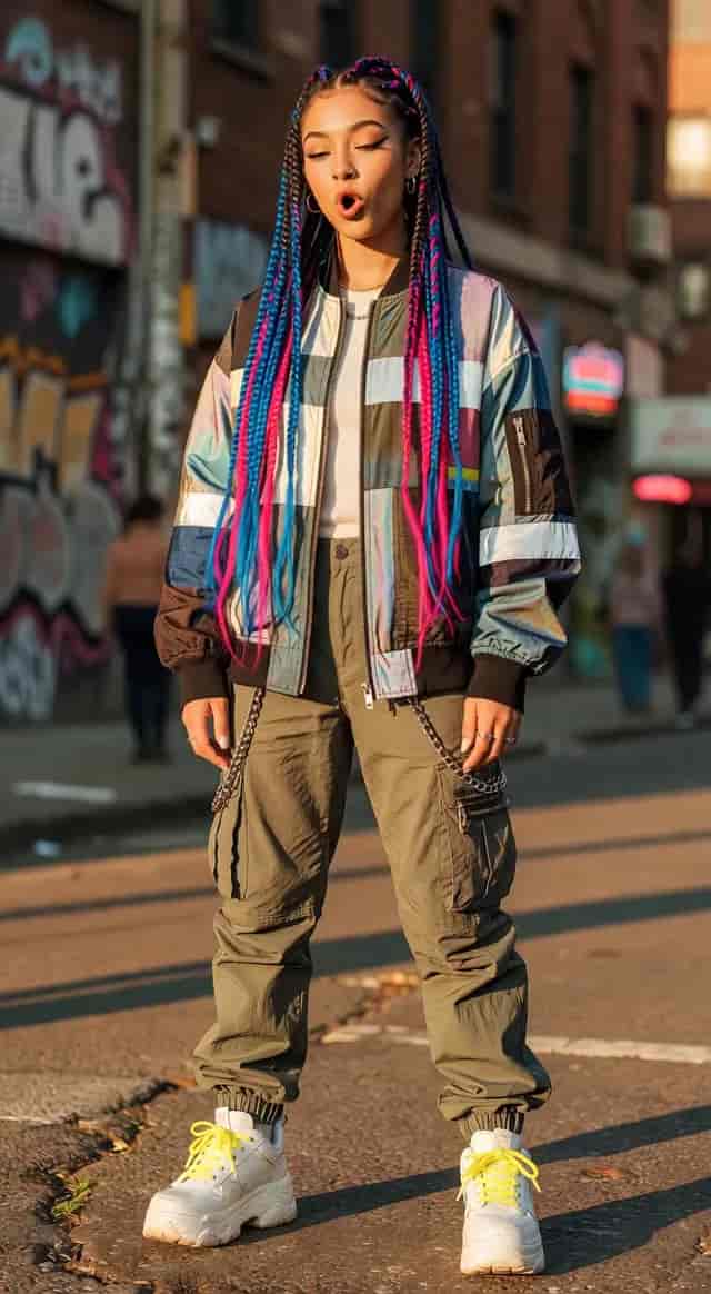 Streetstyle background blur