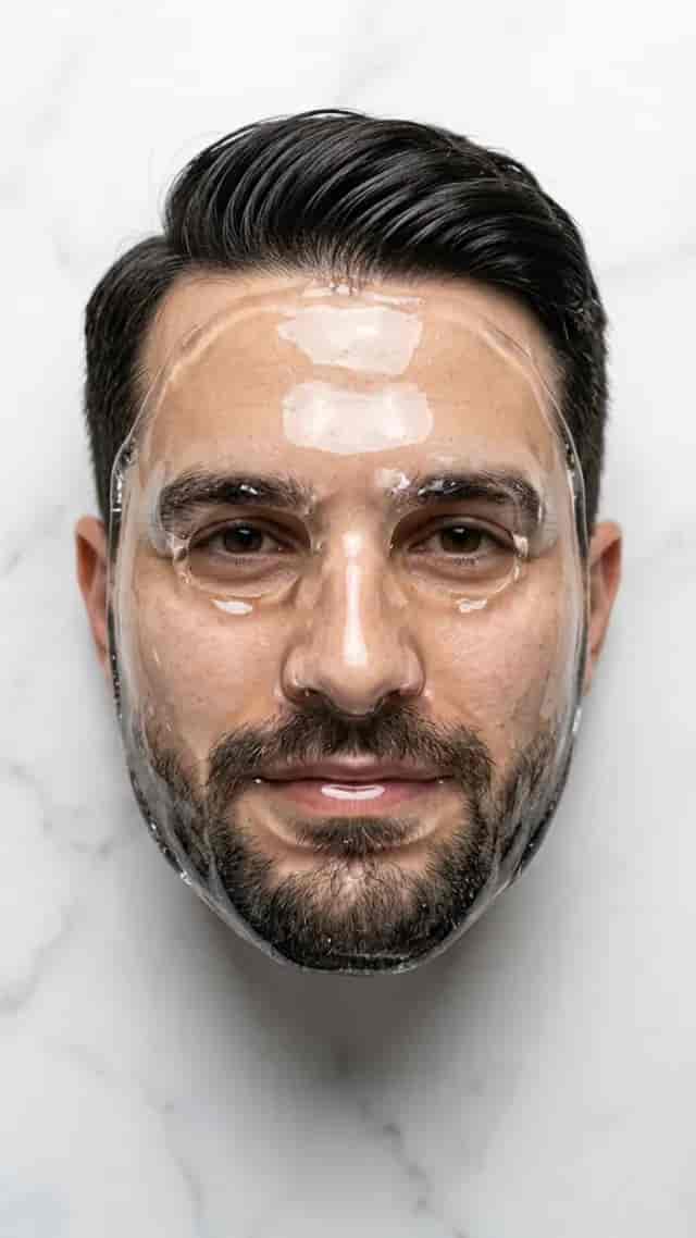 Gel Face ASMR background blur