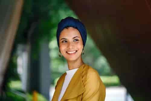 Natural Lash Lift background blur