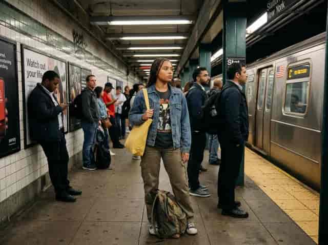 Wave Splash Reveal background blur