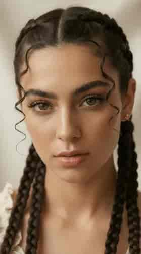 Natural Lash Lift background blur