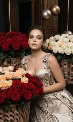 Luxury Editorial Bloom background blur