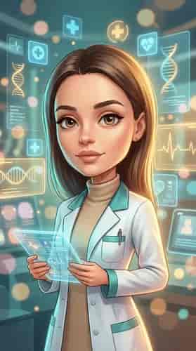 Cinematic Caricature background blur