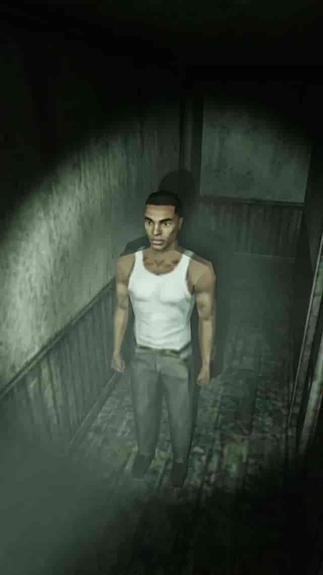 Retro Horror Game Loop background blur