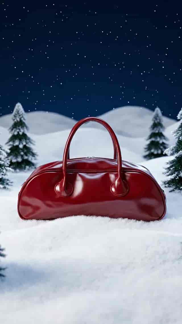 Midnight Snow Diorama background blur