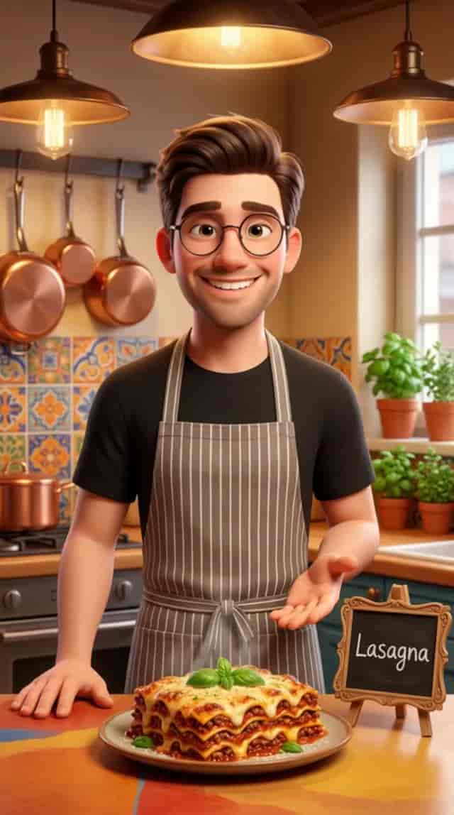 Chef Dish Presentation background blur