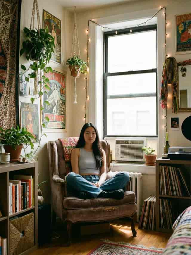 Micro Sand Curtain background blur