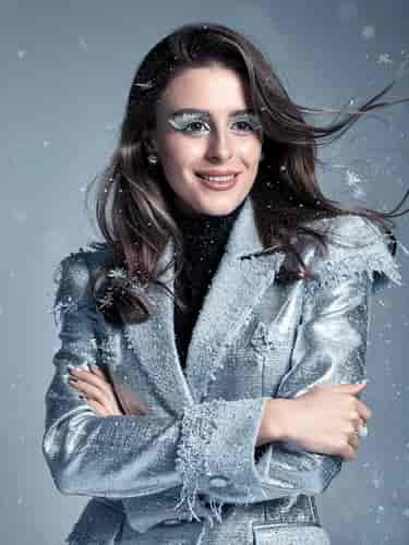 Ice Ruler background blur