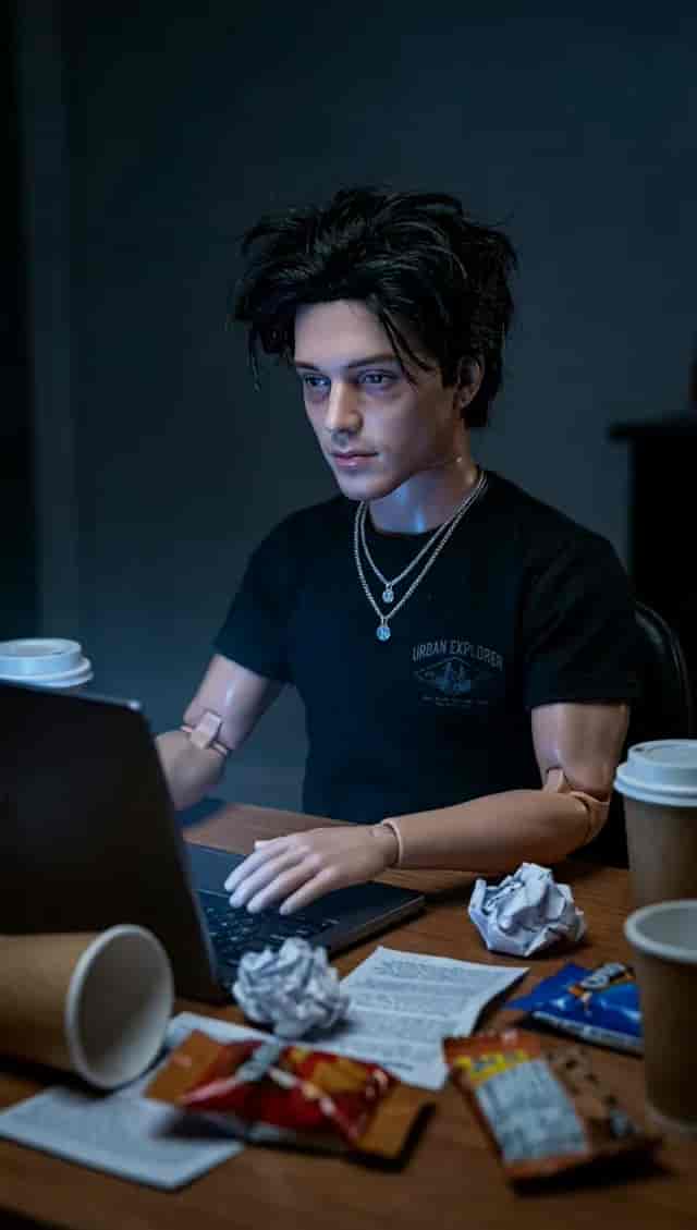 Messy Doll Deadline background blur