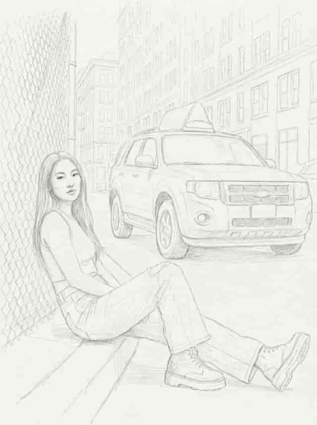 Aquarelle Paint Reveal background blur