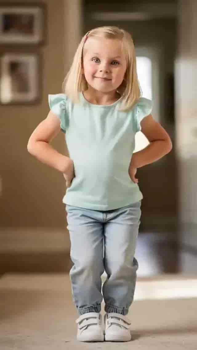 Funny Dance AI Baby background blur