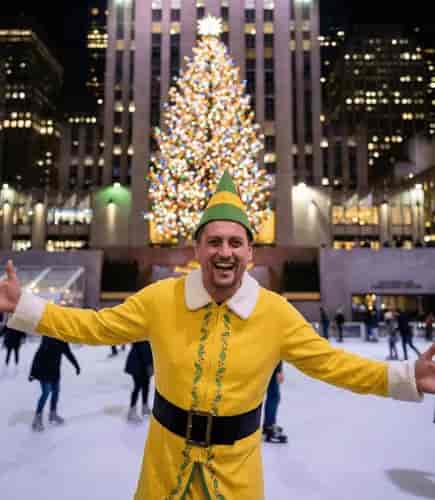 Joyful Elf background blur