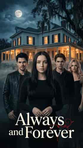 Vampire Diaries Cast Poster background blur