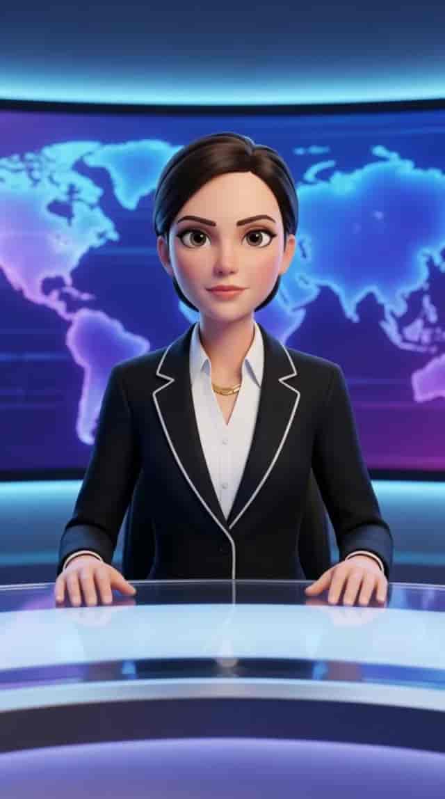 Breaking News  background blur