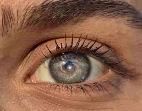 Extreme Macro Eye background blur