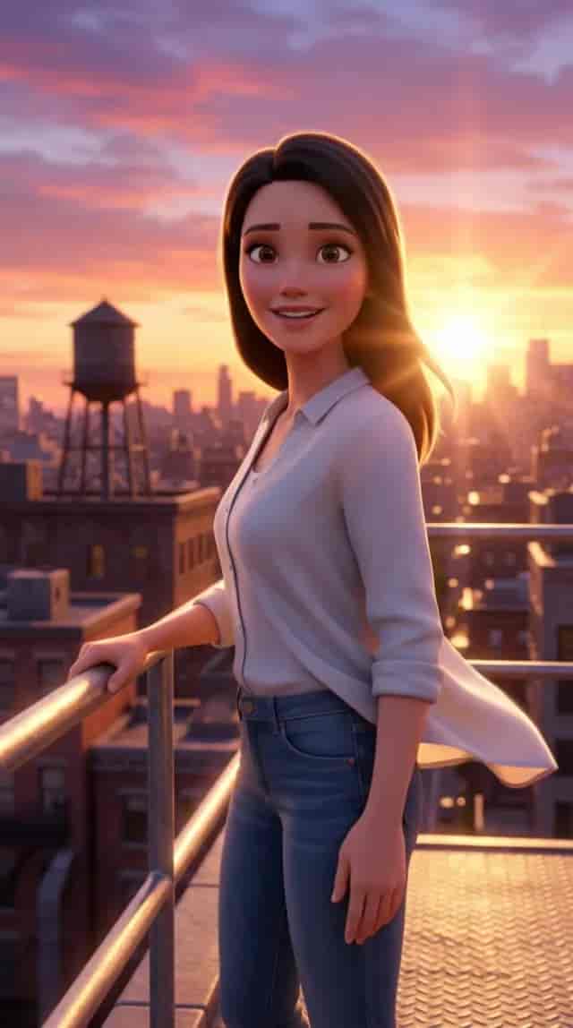 Rooftop Talk background blur