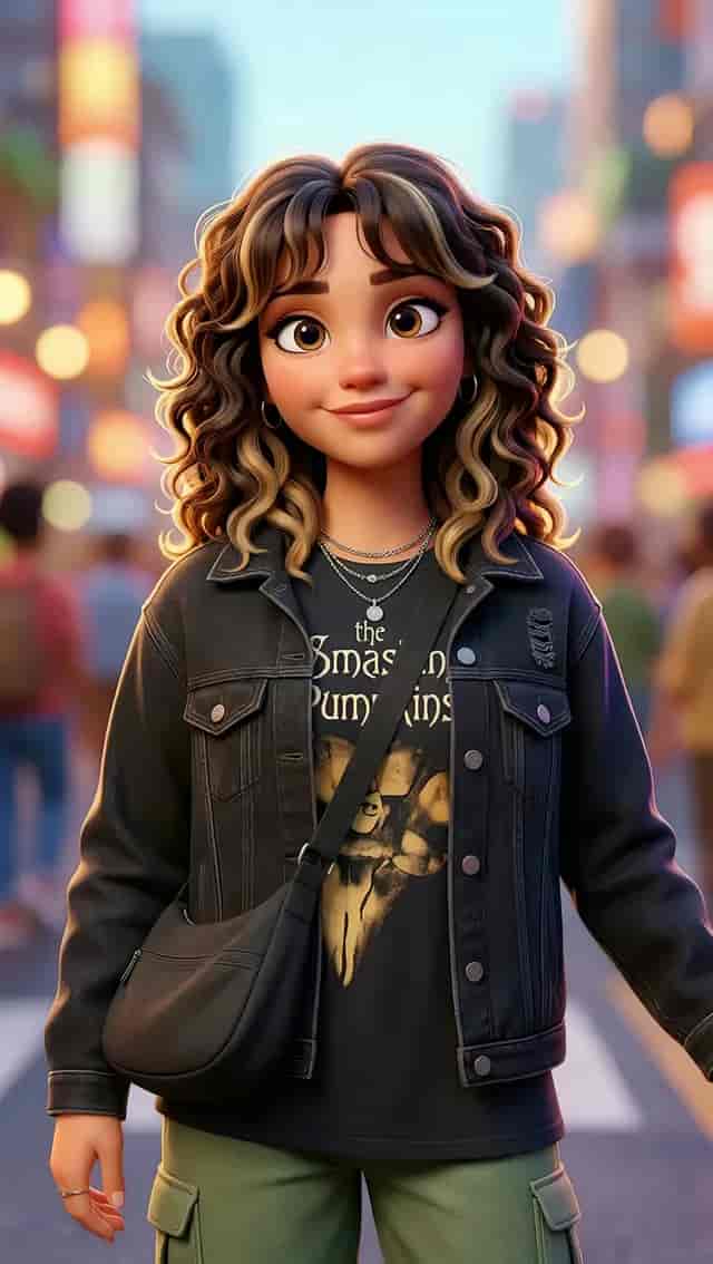 Your Animated Cartoon Character background blur