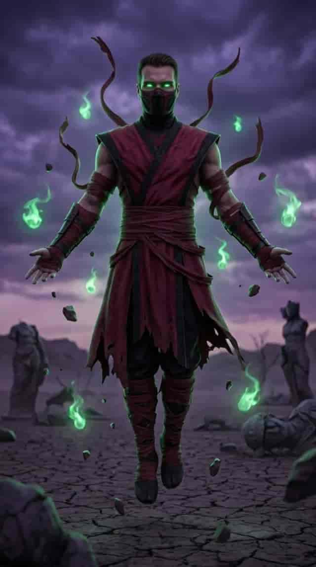 Ermac background blur