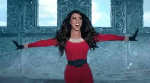 Winter Diva background blur