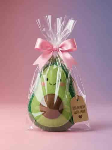 Plastic Gift Wrap background blur