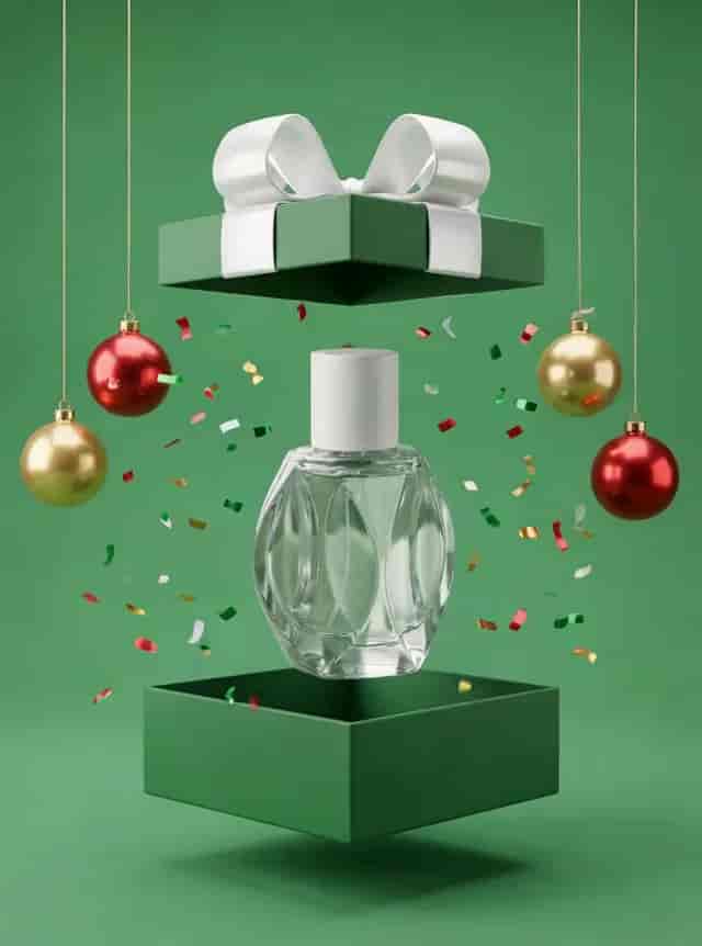 Gift Box Reveal background blur