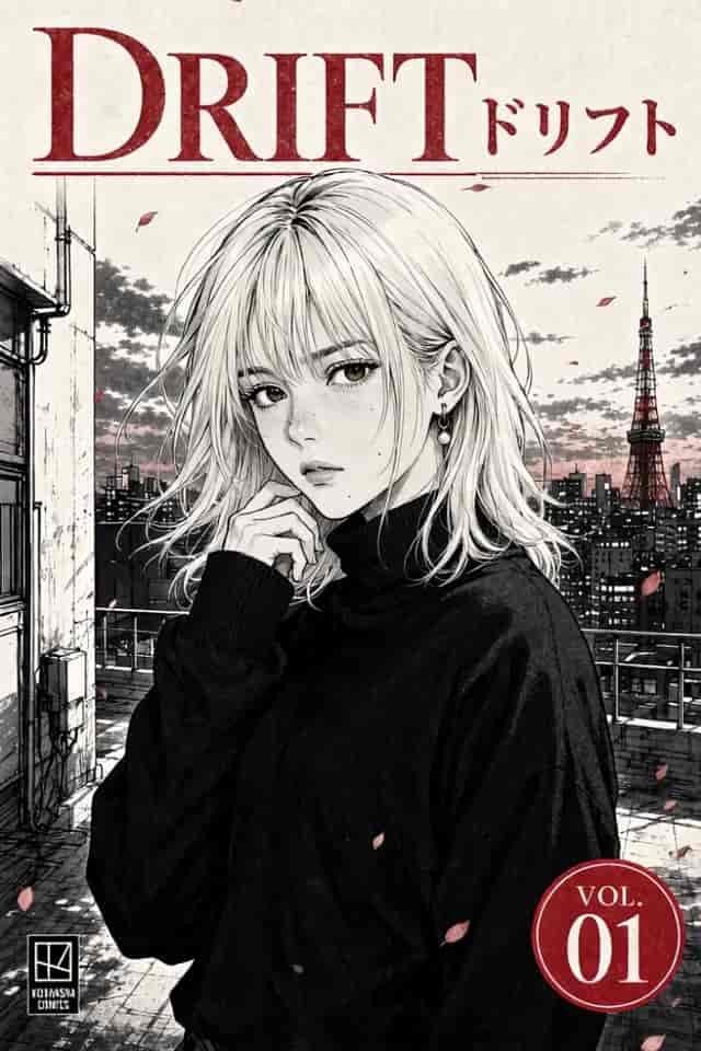 Manga Volume Cover background blur