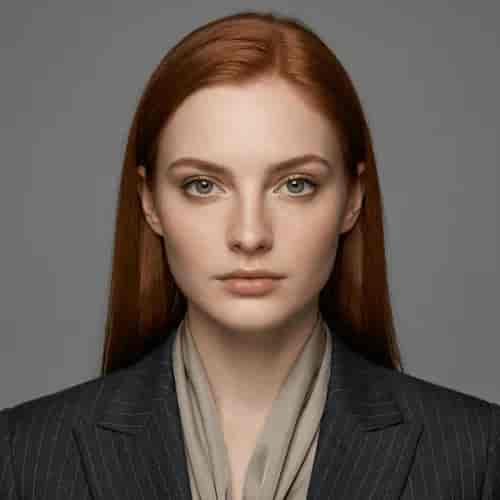 Banker Studio Headshot background blur