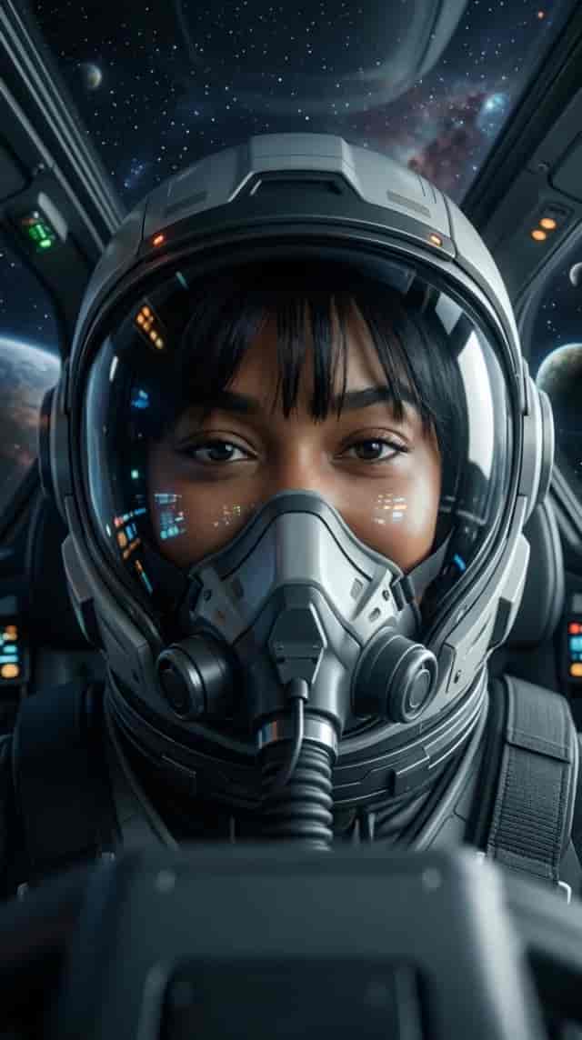 Selfie From A Jet background blur