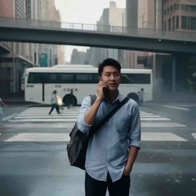 Teleporting to Mars background blur