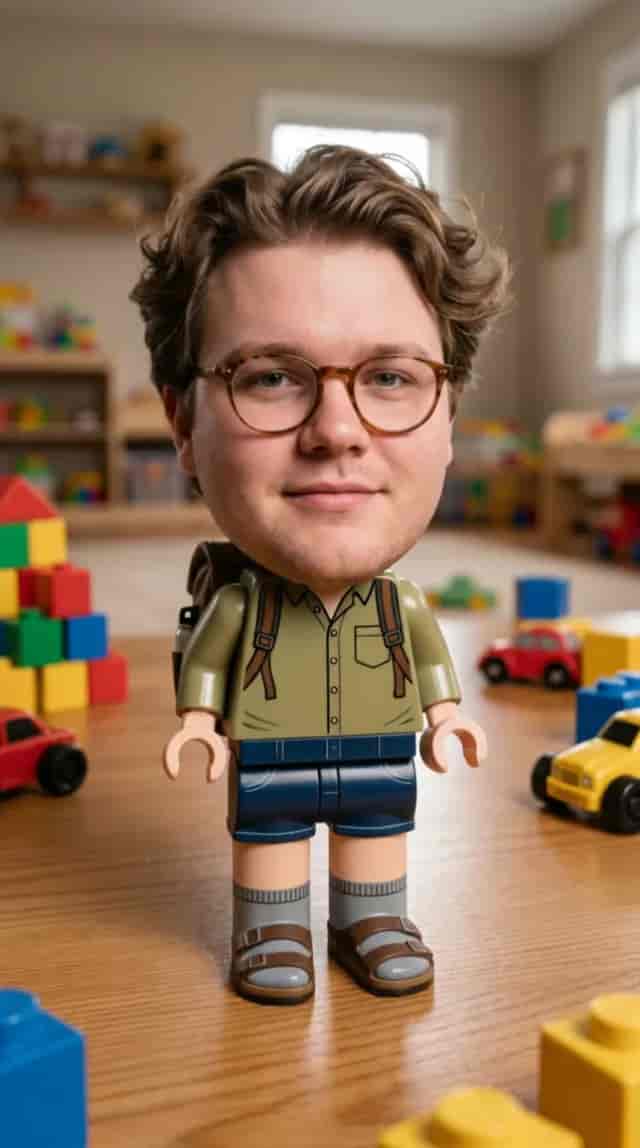 My Minifigure Body background blur
