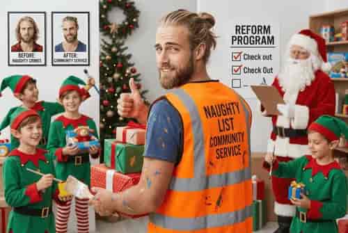 Elf Community Service background blur