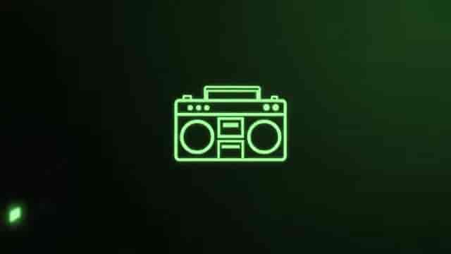 Hip Hop background blur