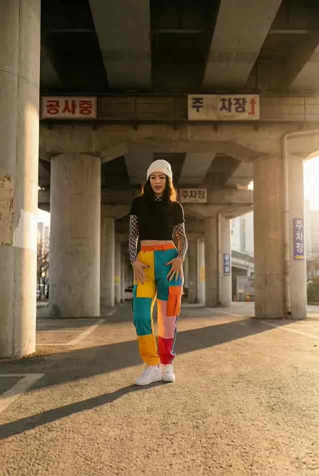 Coco Chanel Dance  background blur