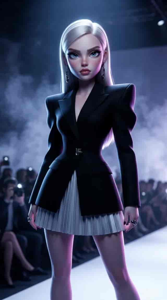 Runway Power Walk background blur