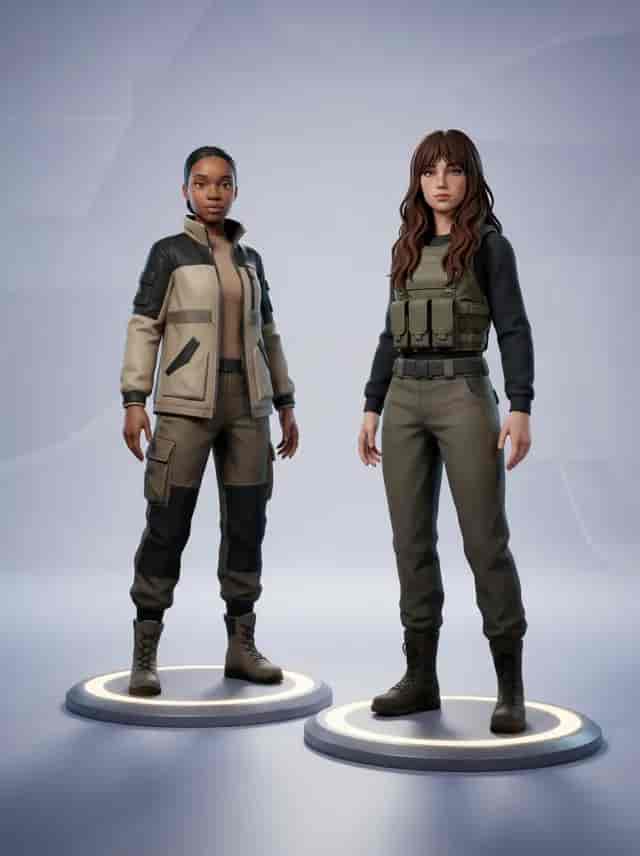 Game Lobby Crew background blur