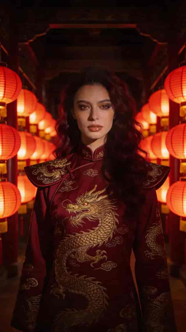 Dragon Silk Closeup background blur