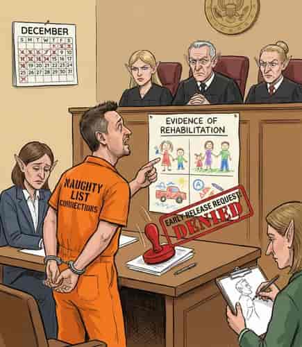 Elf Parole Hearing background blur